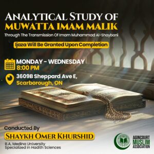 Analytical Study of Muwatta Imam Malik Advance Class